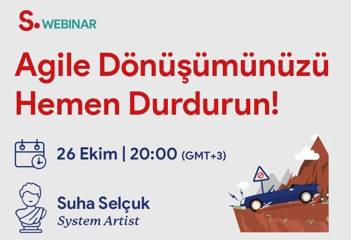 Webinar | Agile Dönüşümünüzü Hemen Durdurun