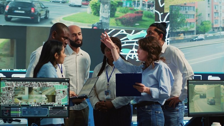 Enterprise team planning AI transformation roadmap