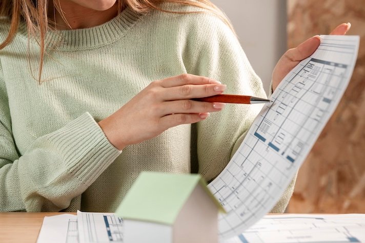 Elinde bir kağıt tutan iş inanı , ürün geliştirme ile ilgili bir hipotezi test etmeyi simgeliyor.