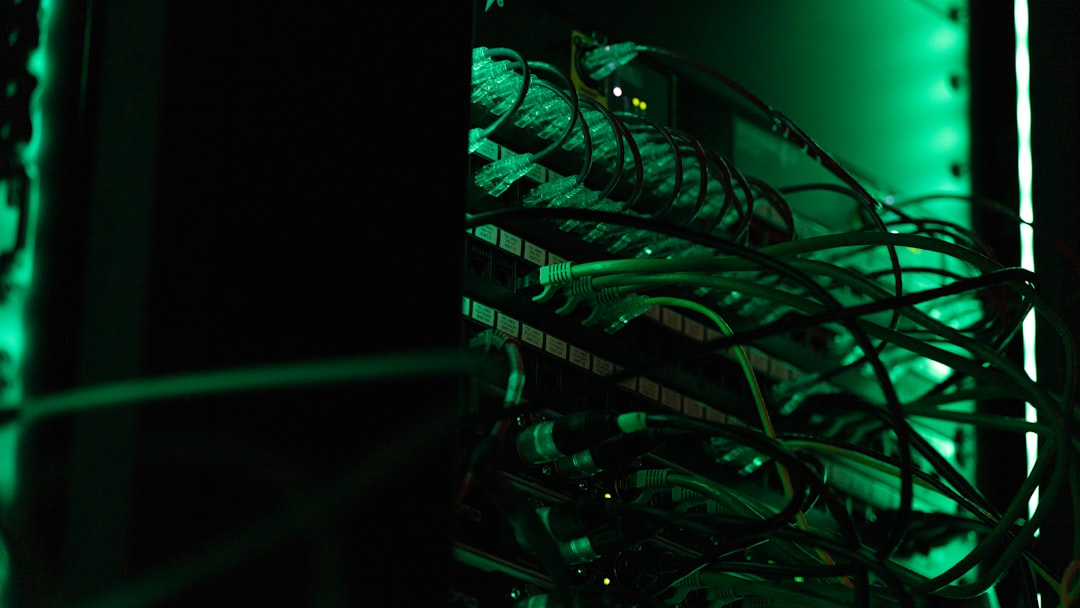 Server rack infrastructure in a secure data center representing continuous compliance monitoring for on-premises AI systems