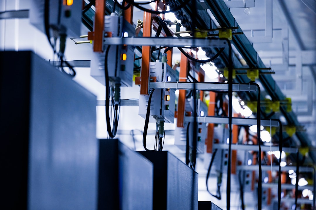 Complex network of cables and connections representing the hidden complexity of ungoverned AI systems in enterprise infrastructure